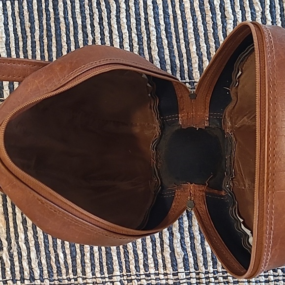 VINTAGE SPHERE LEATHER BOWLING BALL BAG - Picture 8 of 11